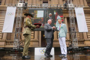Jared Tallent Gold Medal Presentation