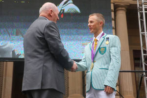 Jared Tallent Gold Medal Presentation