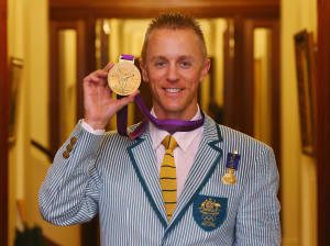 Jared Tallent Gold Medal Presentation