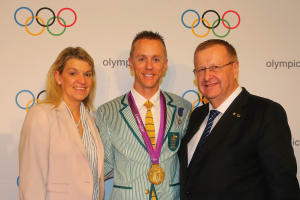 Jared Tallent Gold Medal Presentation