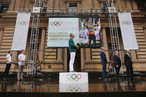 Jared Tallent Gold Medal Presentation