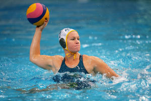 Australian Olympic Water Polo Team Training Session