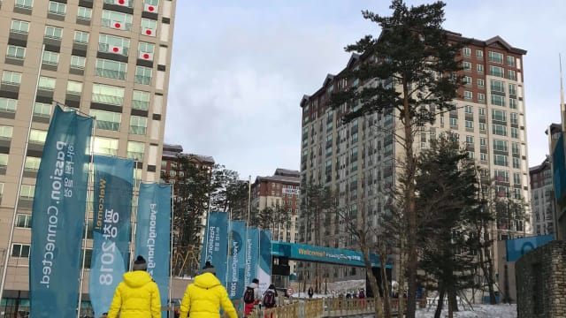 The Olympic Village is ready to go