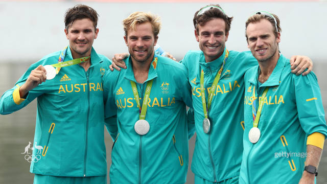 Men's four wins second rowing medal