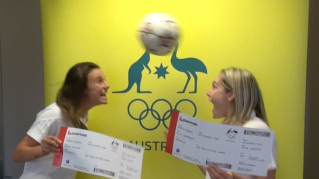 Aussie women's football Team off to Rio