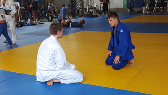 Judokas hit the mat in Rio