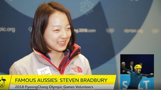 Korean volunteers guess Aussie icons