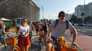 The best form of transport at Copacabana