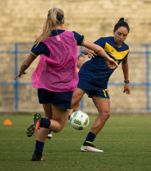 Finishing touches for Aussie footballers