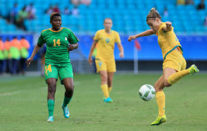 Australia v Zimbabwe: Women's Football - Olympics: Day 4