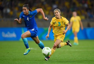 Brazil v Australia - Quarterfinal: Women's Football - Olympics: Day 7