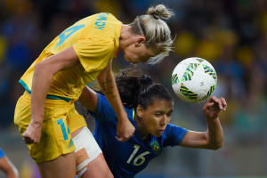 Brazil v Australia - Quarterfinal: Women's Football - Olympics: Day 7