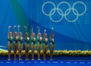 Synchronised Swimming - Olympics: Day 13