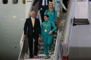 Australian Olympic Athletes Welcome Home