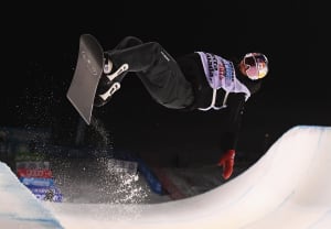 Scotty James of Australia competes during the Men's Snowboard Halfpipe Final on day four of the FIS Freestyle Ski and Snowboard World Championships 2017 on March 11, 2017 in Sierra Nevada, Spain.