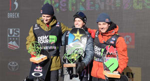Scotty James won silver at the Dew Tour in Coloardo