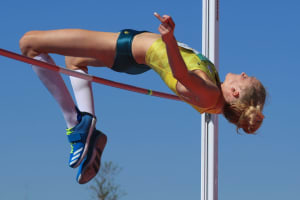 High jumper Elizabeth Moss