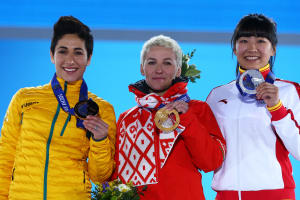 Lydia Lassila wins bronze at Sochi 2014