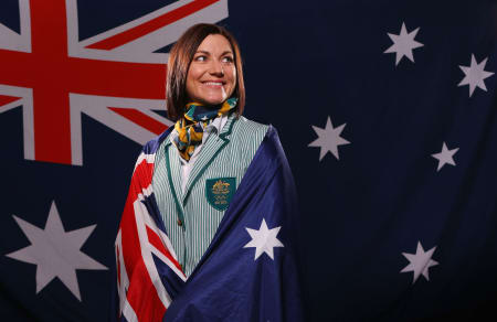 Australian Olympic Flag Bearer Photo Call