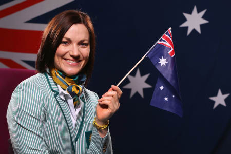 Australian Olympic Flag Bearer Photo Call