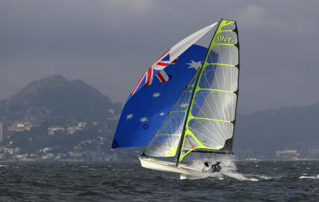 AUS Sailors training