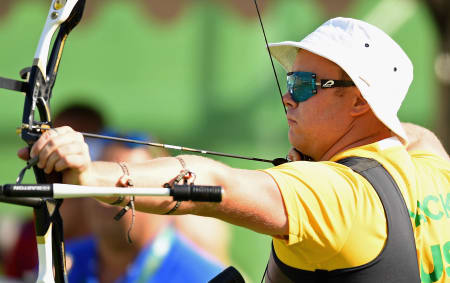 Australians competing in archery at Rio Olympics